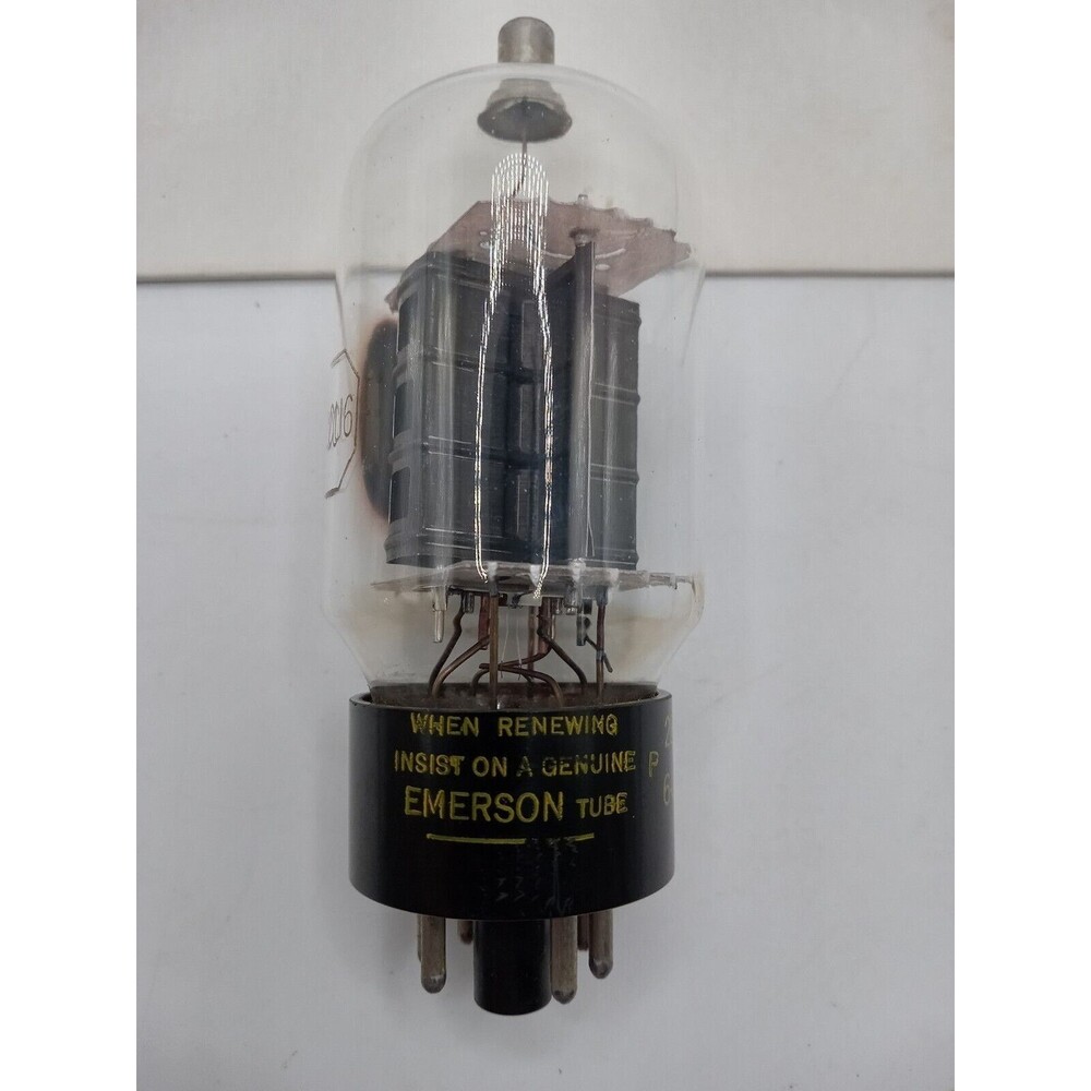 Emerson 12CU6 GTB 280 6-03 Vacuum Tube New Old Stock (NOS) MADE IN USA!!!